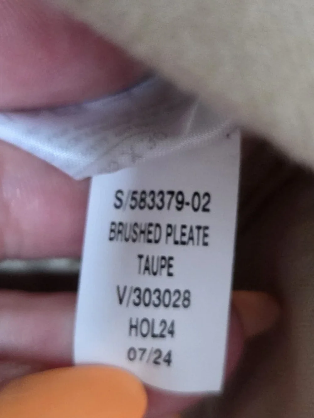 NWT Banana Republic Relaxed Brushed Pleated Pants Taupe 35x30 Wool Blend